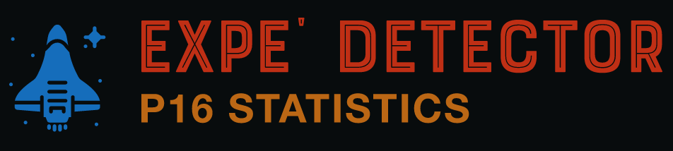 Expe Detector - P16 Statistics